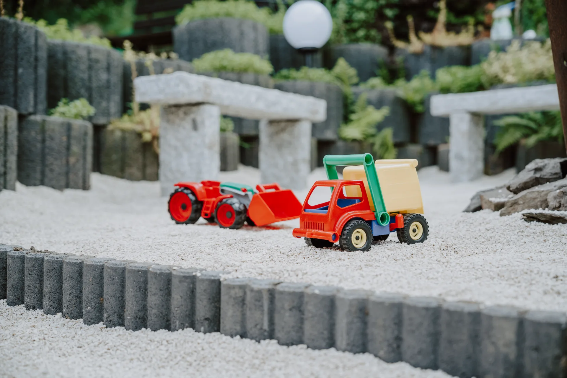 Spielfläche in der SandStube